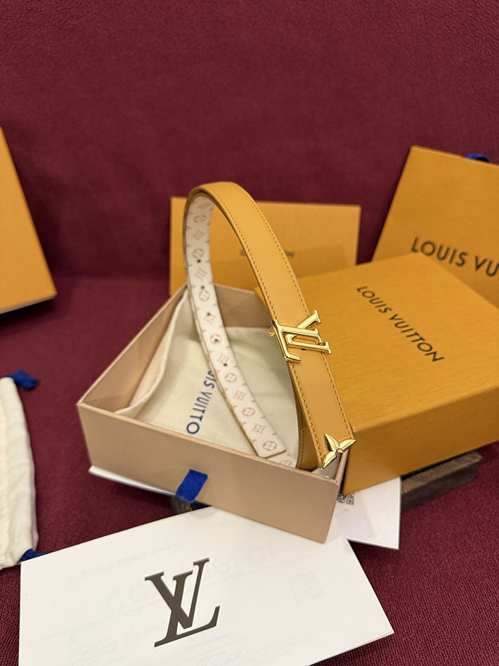 ルイヴィトン アウトレット店舗 LV ベルト・プリティー LV 20MM リバーシブル デュンヌベージュ M4870V ヴィトン ベルト レディース - 画像 (2)