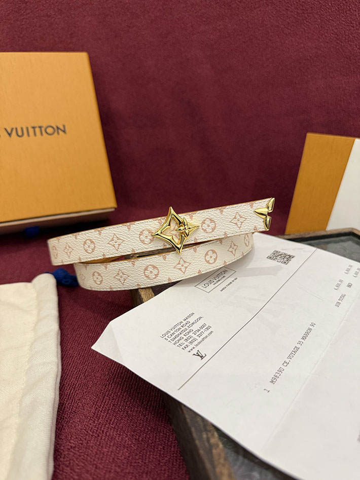 ルイヴィトン アウトレット店舗 LV レディース ベルト・プリティー LV 20MM リバーシブル 2702154 ヴィトン ベルト レディース コーデ - 画像 (7)