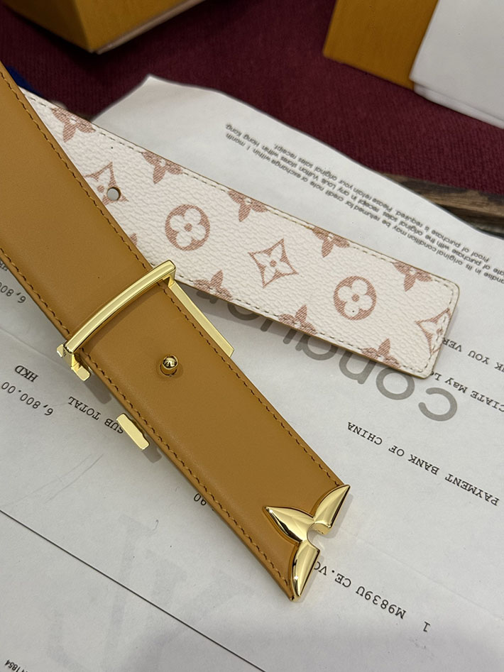 ルイヴィトン アウトレット店舗 LV ベルト トリオ 20MM リバーシブル モノグラム・デュンヌ 2702158 ヴィトン ベルト リバーシブル - 画像 (4)