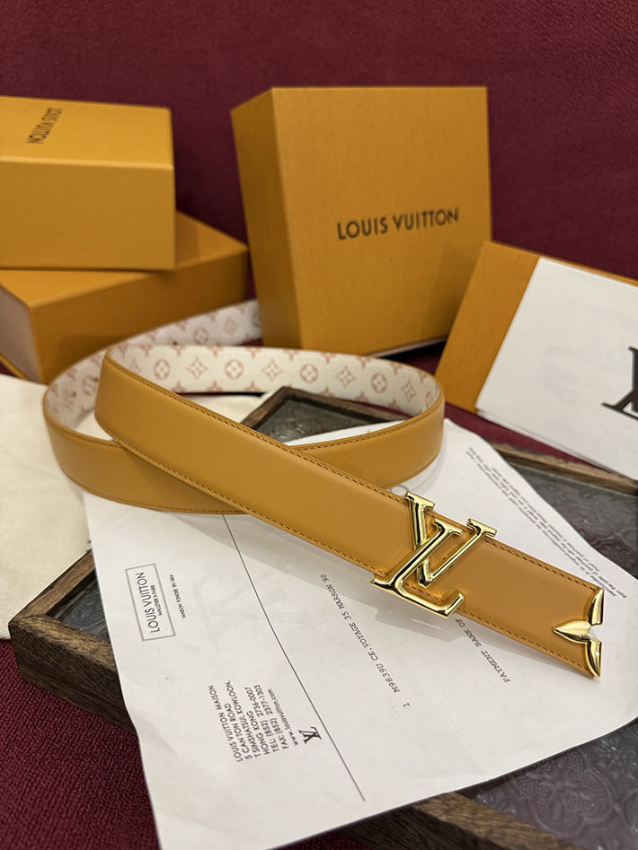 ルイヴィトン アウトレット店舗 LV ベルト トリオ 20MM リバーシブル モノグラム・デュンヌ 2702158 ヴィトン ベルト リバーシブル - 画像 (3)