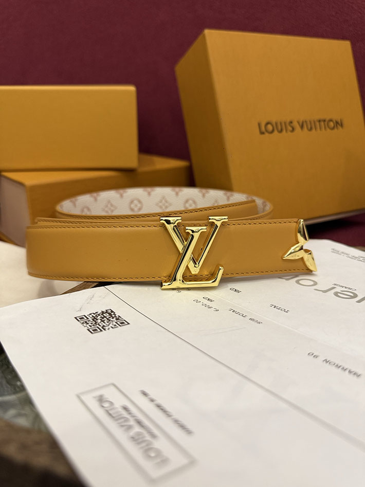 ルイヴィトン アウトレット店舗 LV ベルト トリオ 20MM リバーシブル モノグラム・デュンヌ 2702158 ヴィトン ベルト リバーシブル - 画像 (2)