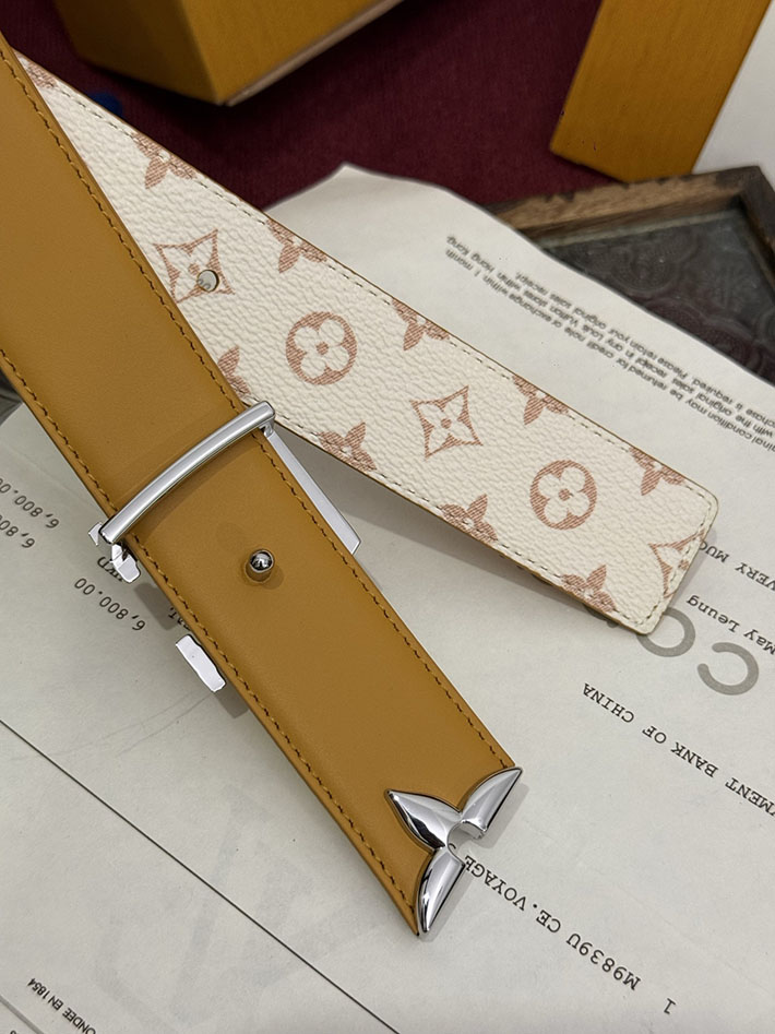 ルイヴィトン アウトレット店舗 LV ベルト トリオ 20MM リバーシブル モノグラム・デュンヌ 2702159 ヴィトン ベルト 値段 - 画像 (4)