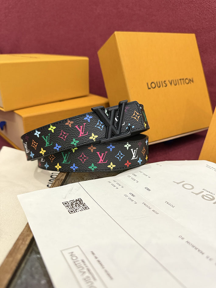 ルイヴィトン アウトレット店舗 LV サンチュール・LVイニシャルベルト 30mm モノグラム・マルチカラー 2702160 ルイヴィトン ベルト アウトレット - 画像 (6)