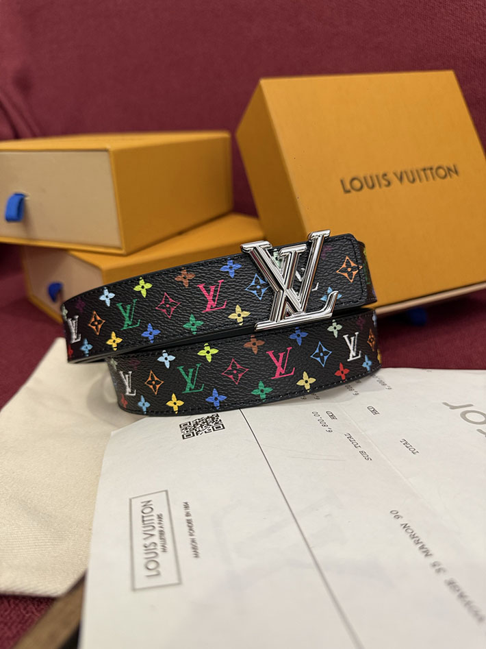 ルイヴィトン アウトレット店舗 LV サンチュール・LVイニシャルベルト 30mm モノグラム・マルチカラー 2702161 ヴィトン ベルト レディース - 画像 (6)