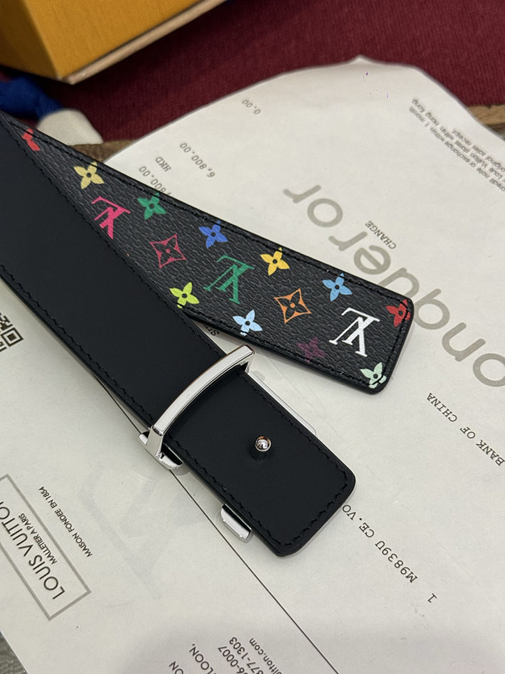 ルイヴィトン アウトレット店舗 LV サンチュール・LVイニシャルベルト 30mm モノグラム・マルチカラー 2702161 ヴィトン ベルト レディース - 画像 (4)