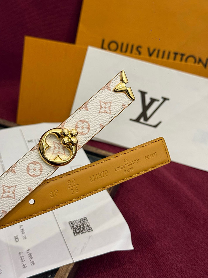 ルイヴィトン アウトレット店舗 LV ベルト・フラワーグラム 20MM リバーシブル レディース 2702174 ルイヴィトン ベルト アウトレット - 画像 (5)