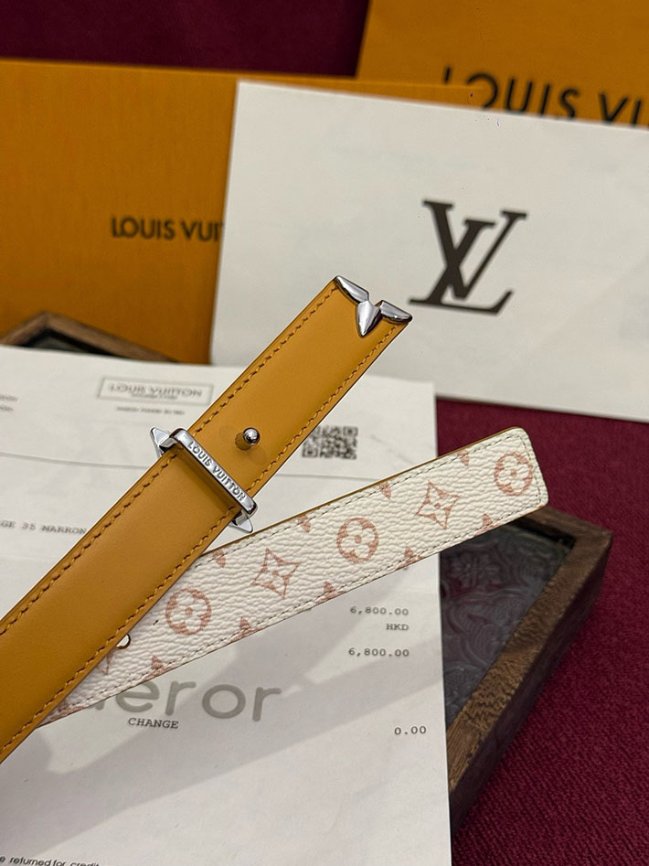 ルイヴィトン アウトレット店舗 LV ベルト・フラワーグラム 20MM リバーシブル レディース 2702175 ルイヴィトン ベルト リバーシブル - 画像 (3)