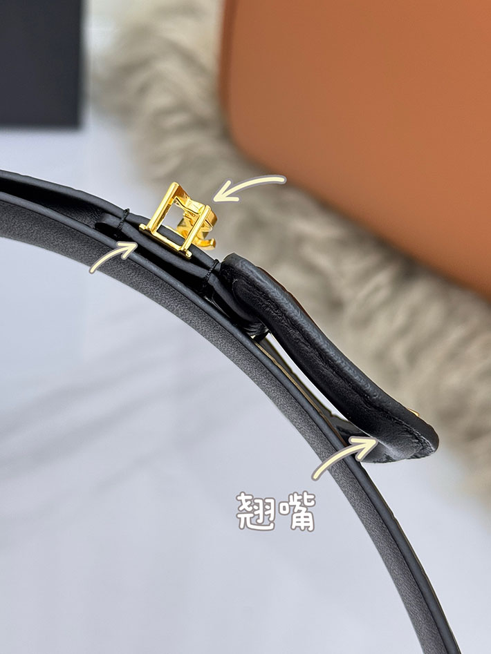 サンローラン アウトレット店舗 SAINT LAURENT 20mm YSLロゴ カサンドラ リングバックル レザーベルト 2702179 サンローラン ベルト レディース - 画像 (3)