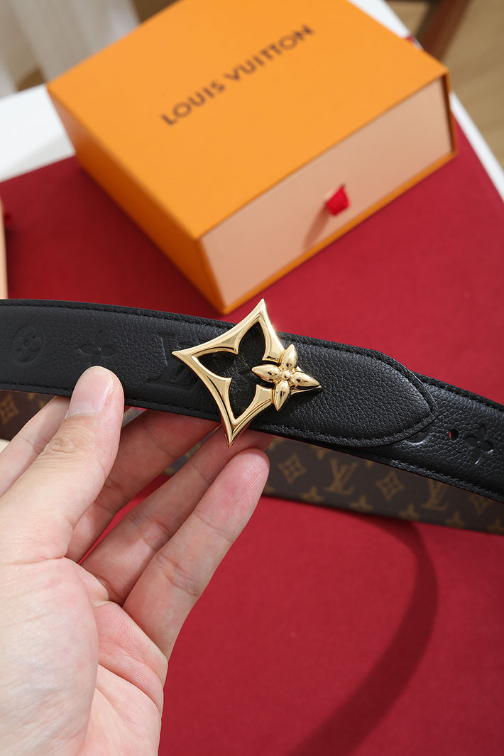 ルイヴィトン アウトレット店舗 LV ベルト・フラワーグラム 30MM レディース リバーシブル M8373U ルイヴィトン ベルト コピー - 画像 (6)