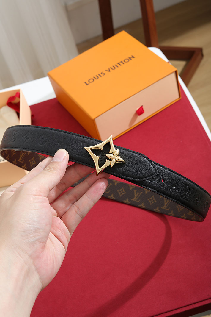 ルイヴィトン アウトレット店舗 LV ベルト・フラワーグラム 30MM レディース リバーシブル M8373U ルイヴィトン ベルト コピー - 画像 (5)