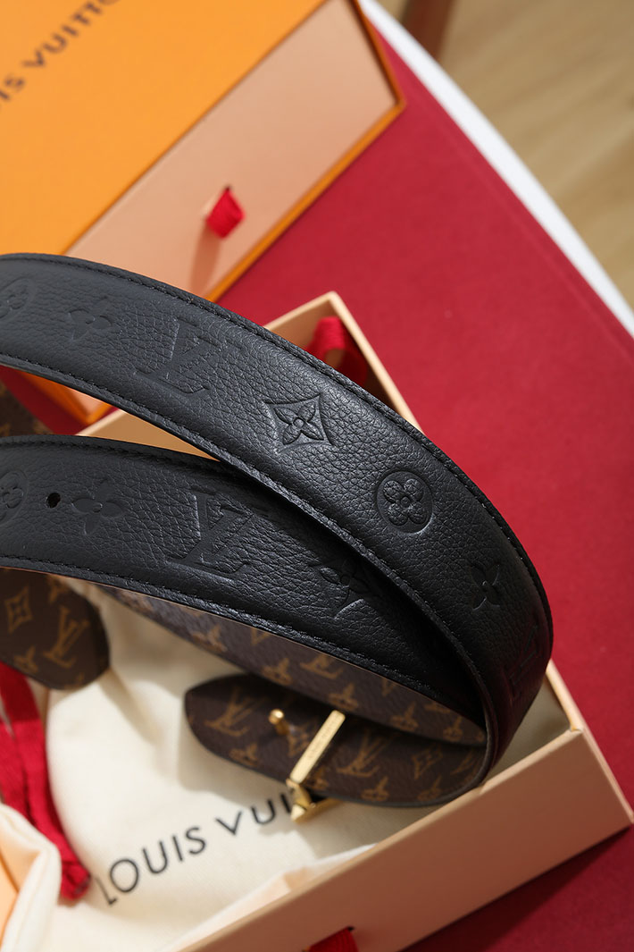 ルイヴィトン アウトレット店舗 LV ベルト・フラワーグラム 30MM レディース リバーシブル M8373U ルイヴィトン ベルト コピー - 画像 (2)