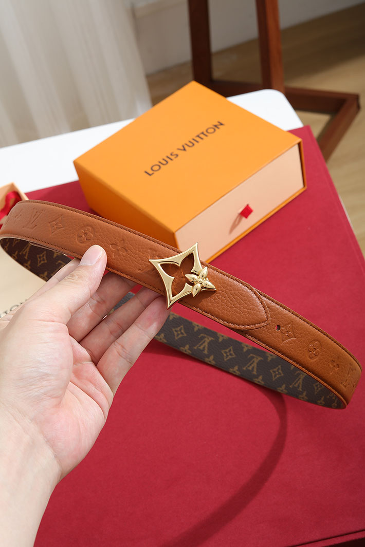 ルイヴィトン アウトレット店舗 LV ベルト・フラワーグラム 30MM レディース リバーシブル 2702198 ルイヴィトン ベルト レディース 人気 - 画像 (5)
