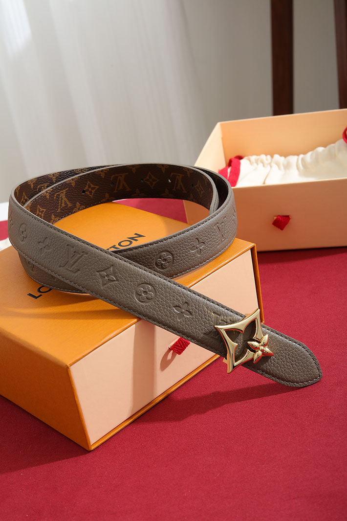 ルイヴィトン アウトレット店舗 LV ベルト・フラワーグラム 30MM レディース リバーシブル 2702199 ルイヴィトン ベルト レディース サイズ - 画像 (8)