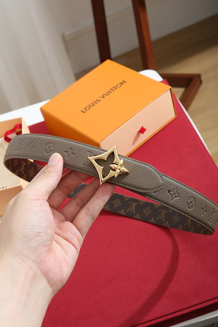 ルイヴィトン アウトレット店舗 LV ベルト・フラワーグラム 30MM レディース リバーシブル 2702199 ルイヴィトン ベルト レディース サイズ - 画像 (6)