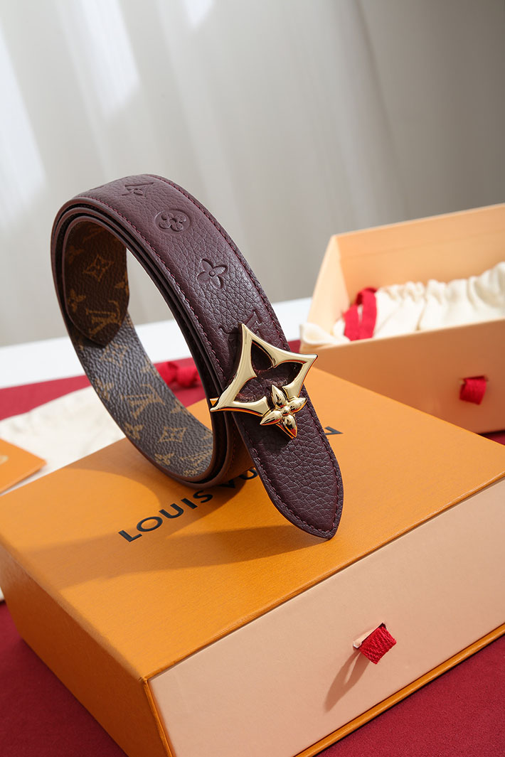 ルイヴィトン アウトレット店舗 LV ベルト・フラワーグラム 30MM レディース リバーシブル 2702200 ルイヴィトン ベルト レディース コーデ - 画像 (8)