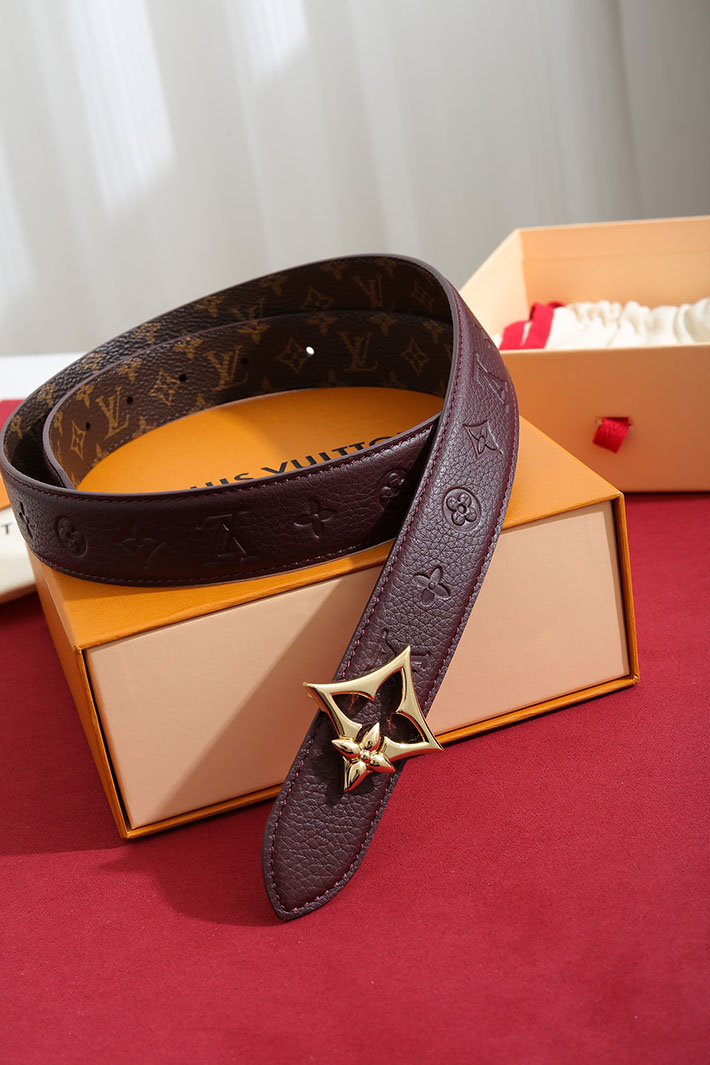 ルイヴィトン アウトレット店舗 LV ベルト・フラワーグラム 30MM レディース リバーシブル 2702200 ルイヴィトン ベルト レディース コーデ - 画像 (7)