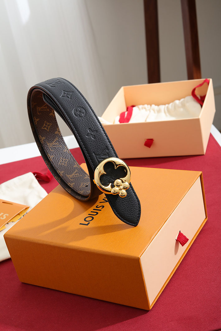 ルイヴィトン アウトレット店舗 LV ベルト・フラワーグラム 30MM レディース リバーシブル 2702201 ルイヴィトン ベルト アウトレット - 画像 (8)