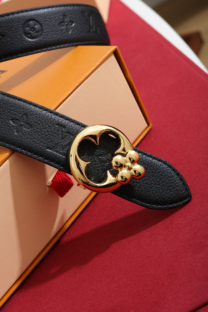ルイヴィトン アウトレット店舗 LV ベルト・フラワーグラム 30MM レディース リバーシブル 2702201 ルイヴィトン ベルト アウトレット - 画像 (3)