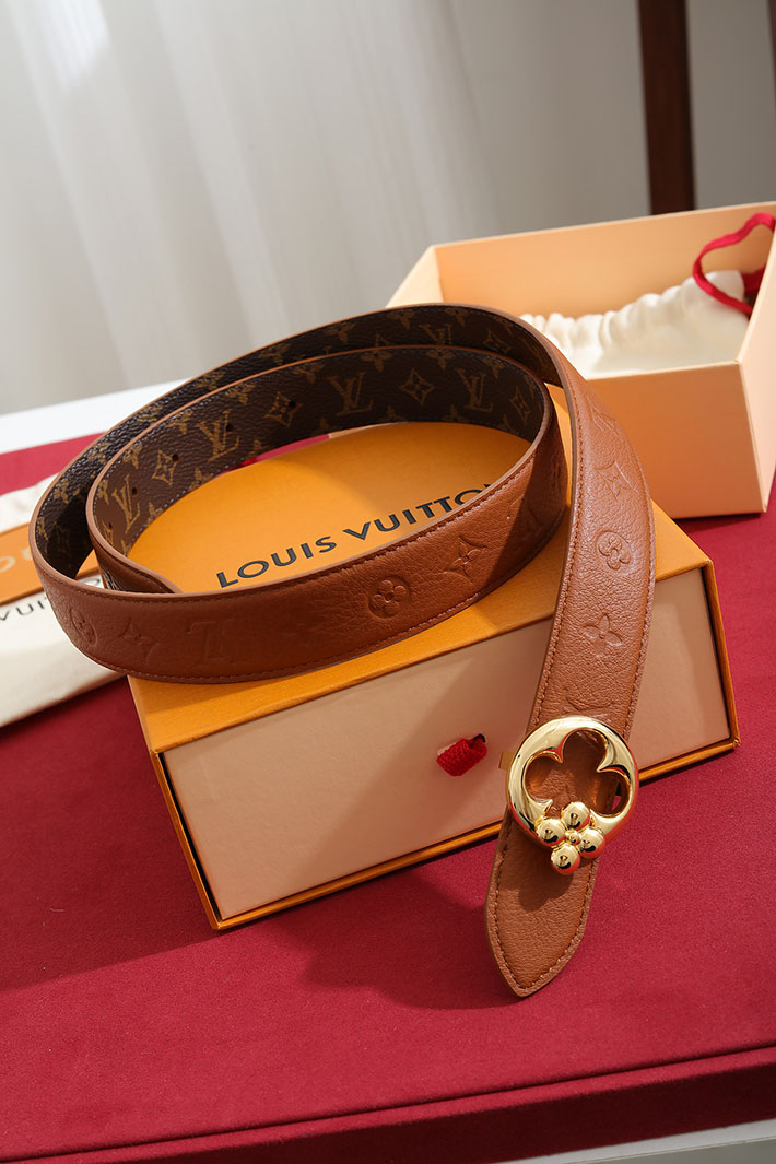 ルイヴィトン アウトレット店舗 LV ベルト・フラワーグラム 30MM レディース リバーシブル 2702202 ルイヴィトン ベルト 値段 - 画像 (8)