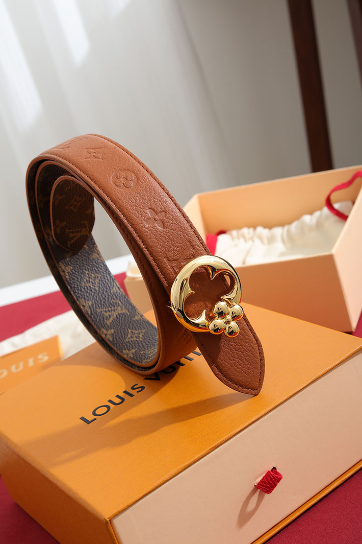 ルイヴィトン アウトレット店舗 LV ベルト・フラワーグラム 30MM レディース リバーシブル 2702202 ルイヴィトン ベルト 値段 - 画像 (7)