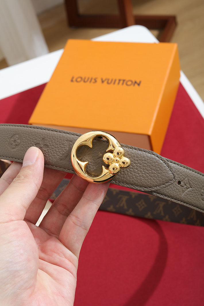 ルイヴィトン アウトレット店舗 LV ベルト・フラワーグラム 30MM レディース リバーシブル 2702203 ルイヴィトン ベルト 安い - 画像 (8)