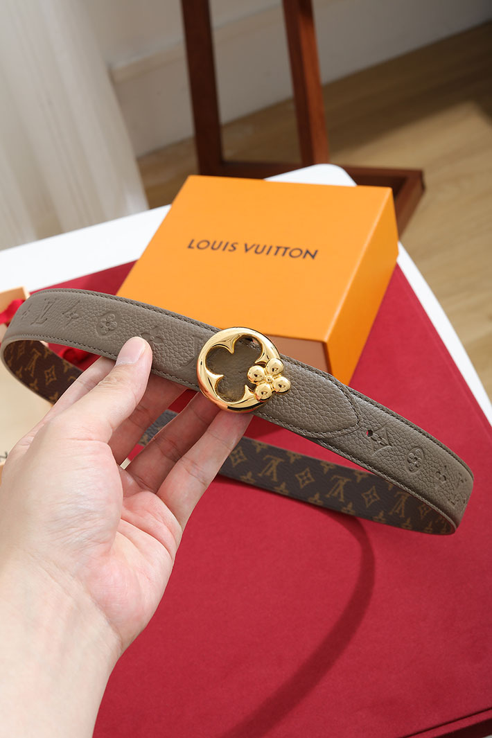 ルイヴィトン アウトレット店舗 LV ベルト・フラワーグラム 30MM レディース リバーシブル 2702203 ルイヴィトン ベルト 安い - 画像 (7)