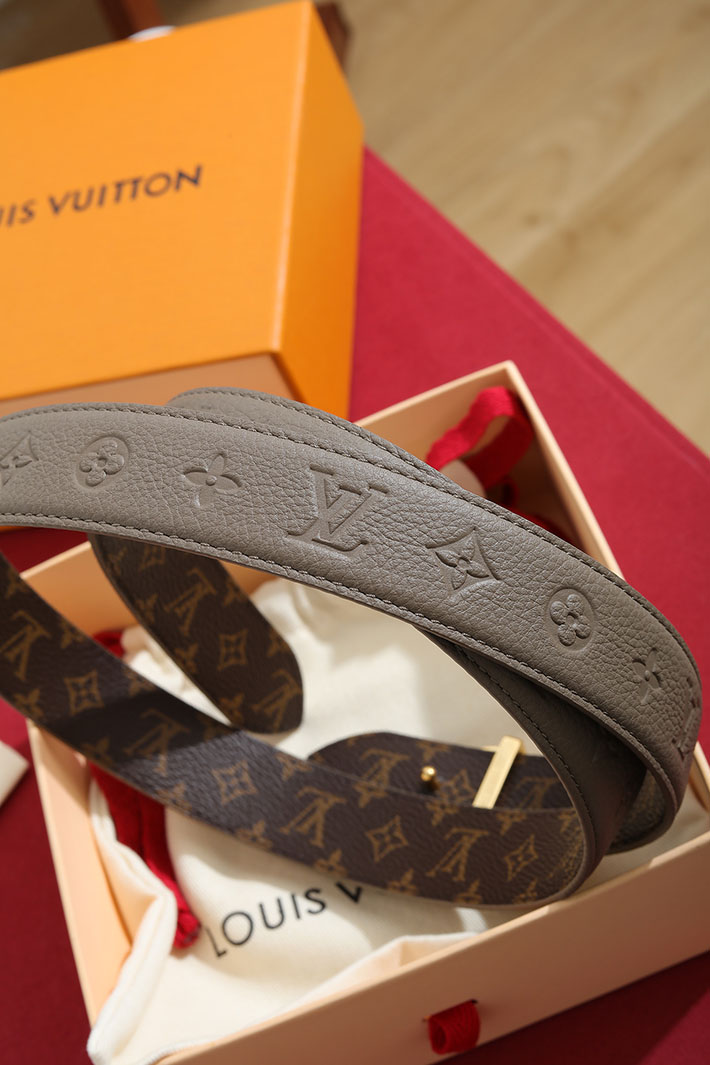 ルイヴィトン アウトレット店舗 LV ベルト・フラワーグラム 30MM レディース リバーシブル 2702203 ルイヴィトン ベルト 安い - 画像 (6)