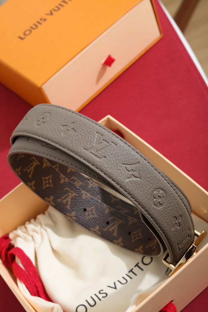 ルイヴィトン アウトレット店舗 LV ベルト・フラワーグラム 30MM レディース リバーシブル 2702203 ルイヴィトン ベルト 安い - 画像 (2)