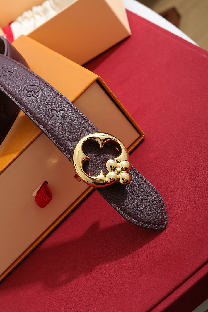 ルイヴィトン アウトレット店舗 LV ベルト・フラワーグラム 30MM レディース リバーシブル 2702204 ルイヴィトン ベルト 公式 - 画像 (9)