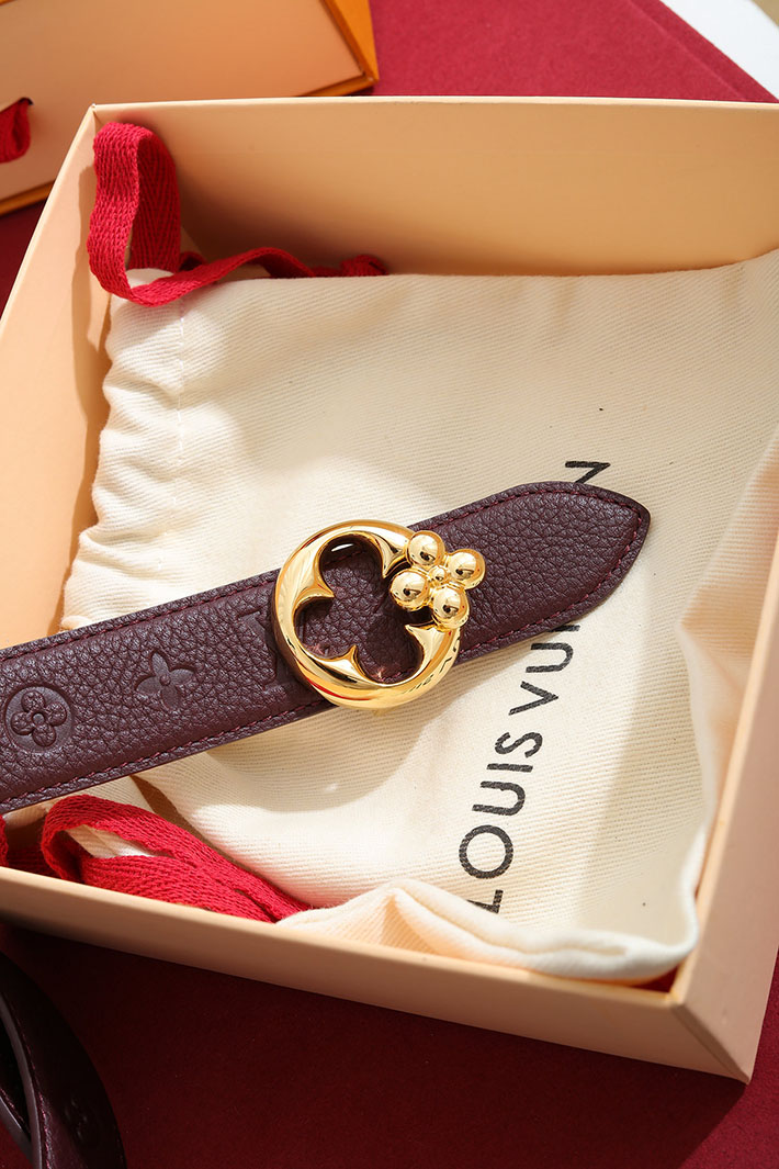 ルイヴィトン アウトレット店舗 LV ベルト・フラワーグラム 30MM レディース リバーシブル 2702204 ルイヴィトン ベルト 公式 - 画像 (8)