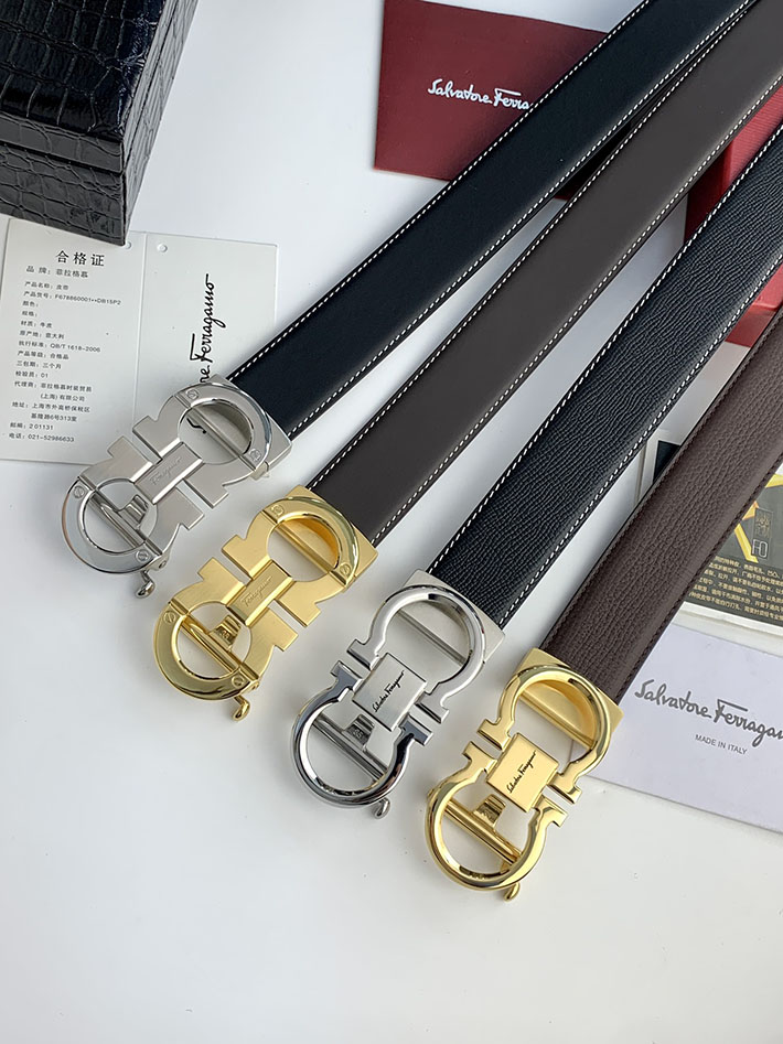 ferragamo ベルト リバーシブル