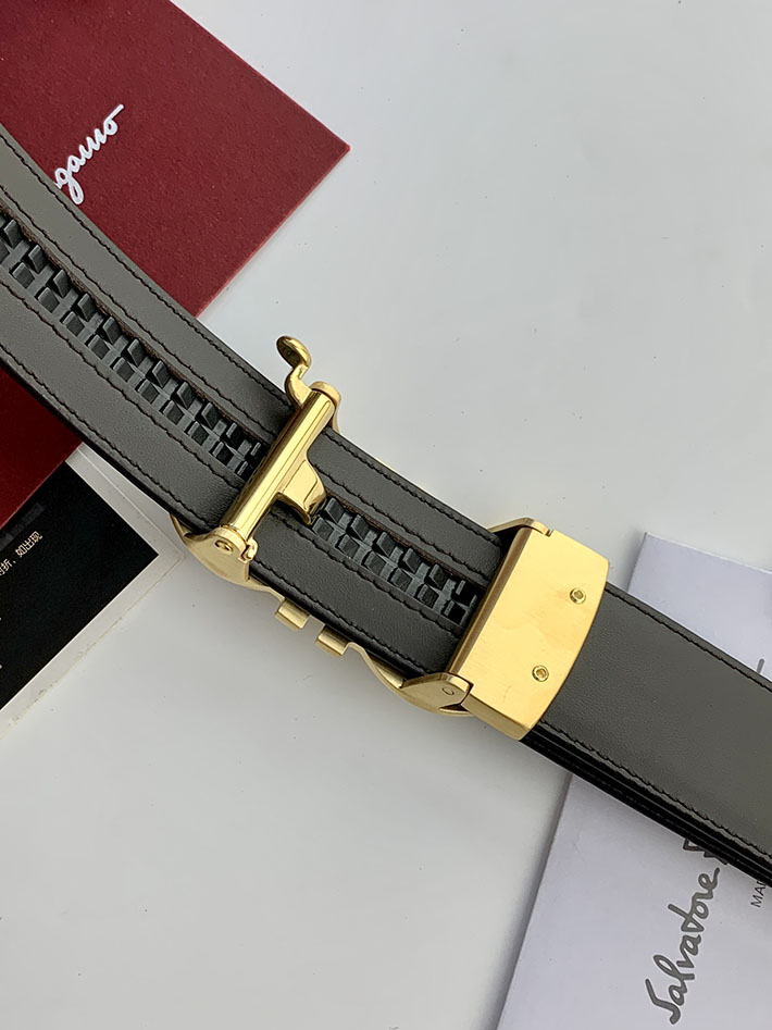Salvatore Ferragamo アウトレット 店舗 フェラガモ 35mm リバーシブル ガンチーニ レザーベルト 2702209 フェラガモ ベルト 安い - 画像 (5)