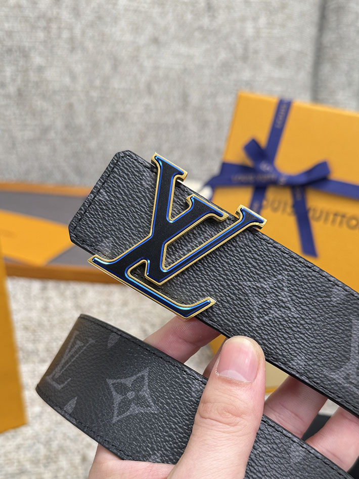ルイヴィトン アウトレット店舗 LV ベルト サンチュール イニシャル 40MM リバーシブル ロゴ モノグラム 2702228 ヴィトン ベルト メンズ バックル - 画像 (8)