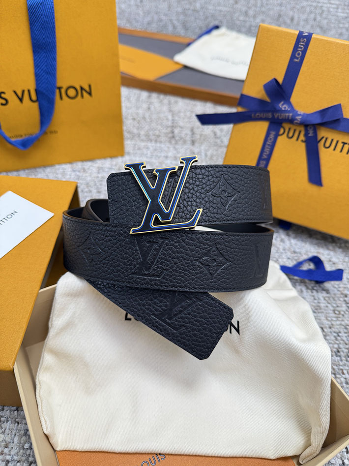 ルイヴィトン アウトレット店舗 LV ベルト サンチュール イニシャル 40MM リバーシブル ロゴ モノグラム 2702233 ルイヴィトン ベルト 新作 - 画像 (3)