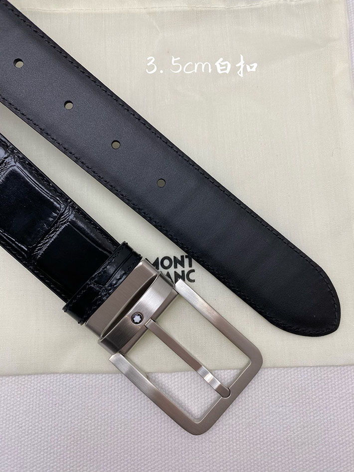 モンブラン アウトレット 店舗 Montblanc レクタンギュラー ベルト メンズ 35mm カウハイドレザー 2702240 モンブラン ベルト コピー - 画像 (2)