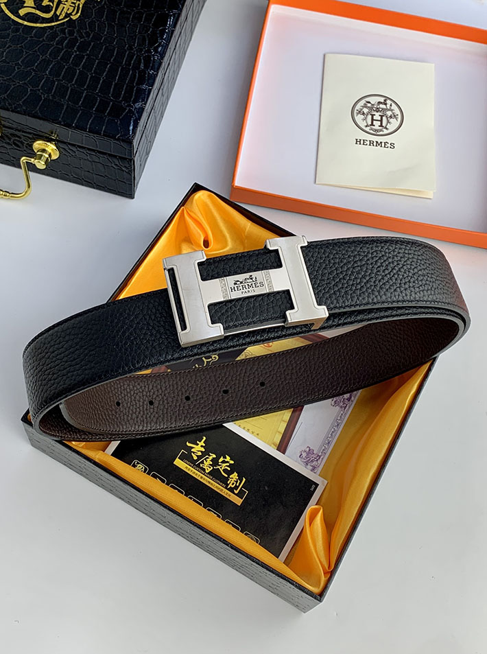 エルメス アウトレット 店舗 Hermès コンスタンスベルト Hバックル 40mm リバーシブル メンズ 2702242 エルメス ベルト コピー - 画像 (3)