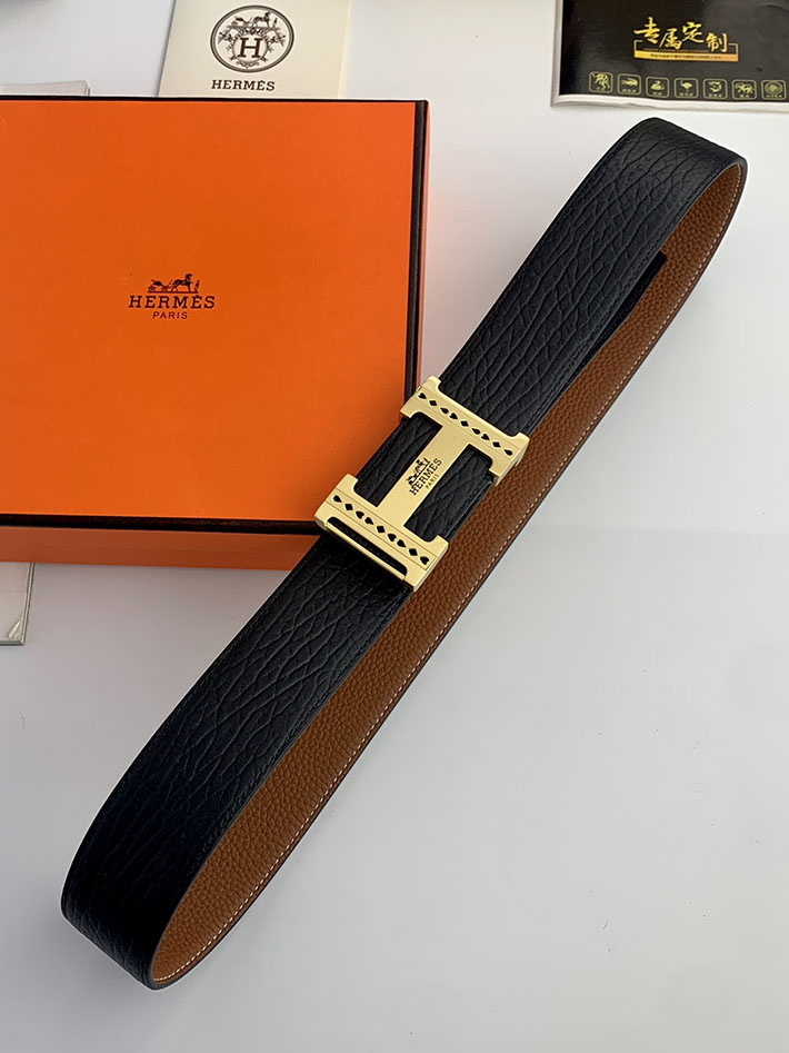 エルメス アウトレット 店舗 Hermès コンスタンスベルト Hバックル 40mm リバーシブル メンズ 2702243 エルメス ベルト 定価 - 画像 (3)
