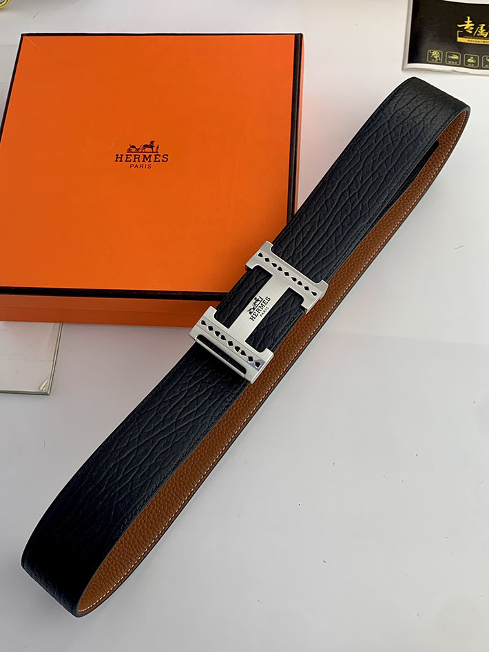 エルメス アウトレット 店舗 Hermès コンスタンスベルト Hバックル 40mm リバーシブル メンズ 2702244 エルメス ベルトバックル - 画像 (3)