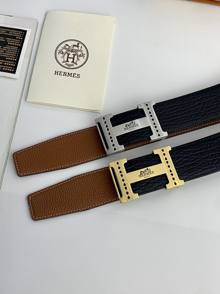 エルメス アウトレット 店舗 Hermès コンスタンスベルト Hバックル 40mm リバーシブル メンズ 2702244 エルメス ベルトバックル - 画像 (2)