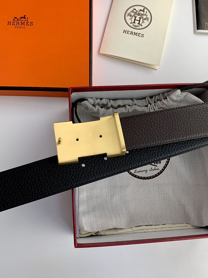 エルメス アウトレット 店舗 Hermès コンスタンスベルト Hバックル 40mm リバーシブル メンズ 2702245 エルメス ベルト リバーシブル - 画像 (4)