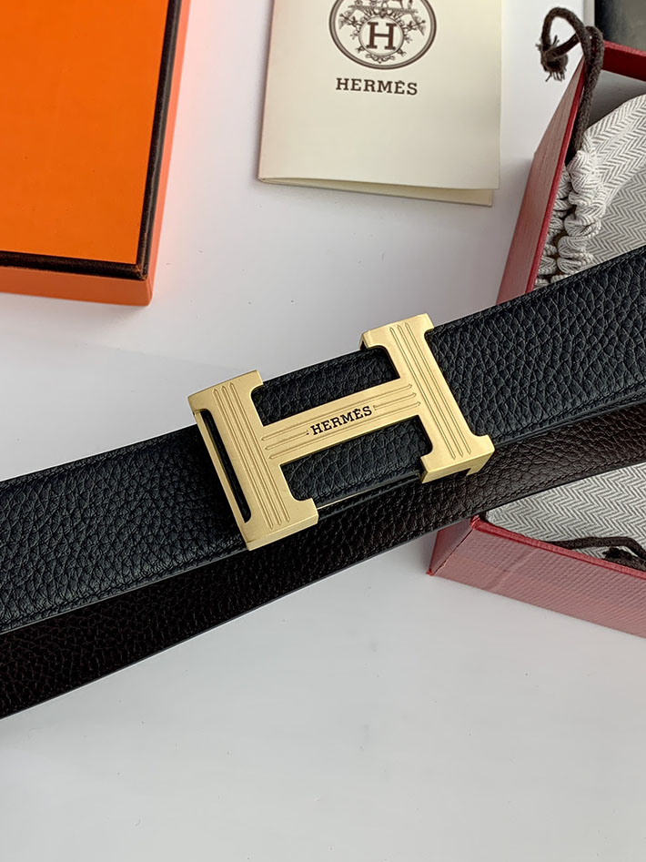 エルメス アウトレット 店舗 Hermès コンスタンスベルト Hバックル 40mm リバーシブル メンズ 2702245 エルメス ベルト リバーシブル - 画像 (3)