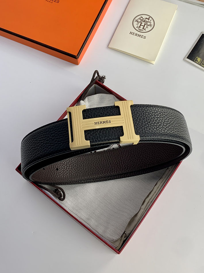 エルメス アウトレット 店舗 Hermès コンスタンスベルト Hバックル 40mm リバーシブル メンズ 2702245 エルメス ベルト リバーシブル - 画像 (2)