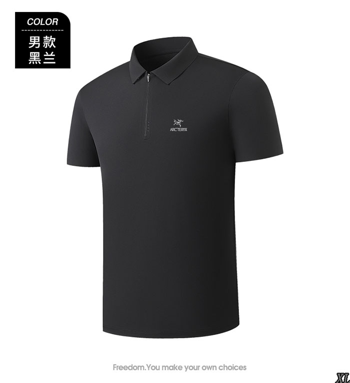 アークテリクス 服 コピー 人気店 ARC'TERYX 26ss夏用 男女兼用 スマートカジュアル 半袖ポロシャツ メンズ 涼しいJP4649(645) アークテリクス ポロシャツ 速乾 - 画像 (8)