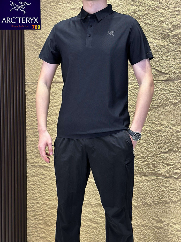 アークテリクス 服 コピー 人気店 ARC'TERYX 26ssメンズ 夏用 アイスシルク シームレス 速乾ポロシャツ JP4649(647) アークテリクス ポロシャツ 速乾 - 画像 (13)