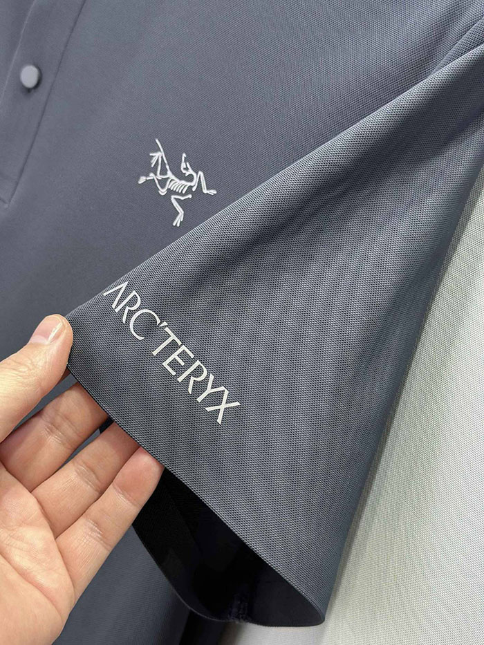 アークテリクス 服 コピー 人気店 ARC'TERYX 26ssメンズ 夏用 アイスシルク シームレス 速乾ポロシャツ JP4649(647) アークテリクス ポロシャツ 速乾 - 画像 (3)