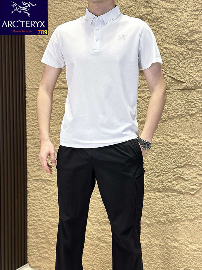 アークテリクス 服 コピー 人気店 ARC'TERYX 26ssメンズ 夏用 アイスシルク シームレス 速乾ポロシャツ JP4649(647) アークテリクス ポロシャツ 速乾 - 画像 (11)