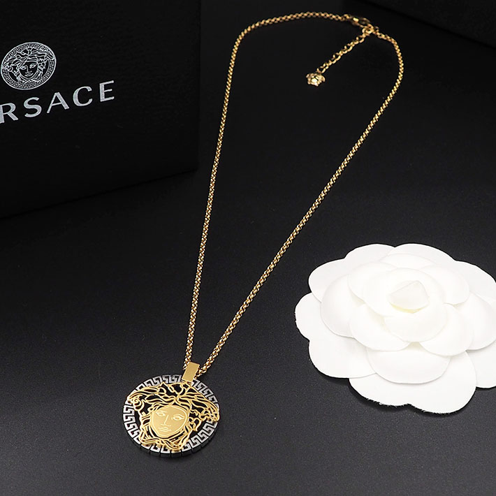 ヴェルサーチ アウトレット店舗 VERSACE ヴェルサーチ メドゥーサ ペンダント ネックレス 2701738 ヴェルサーチ ネックレス アウトレット - 画像 (7)