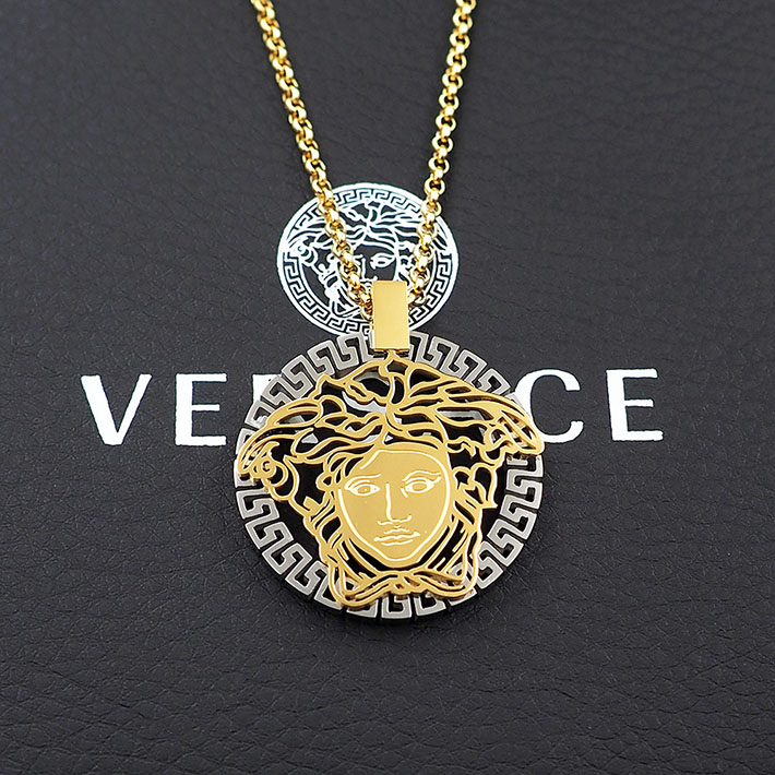 ヴェルサーチ アウトレット店舗 VERSACE ヴェルサーチ メドゥーサ ペンダント ネックレス 2701738 ヴェルサーチ ネックレス アウトレット - 画像 (6)