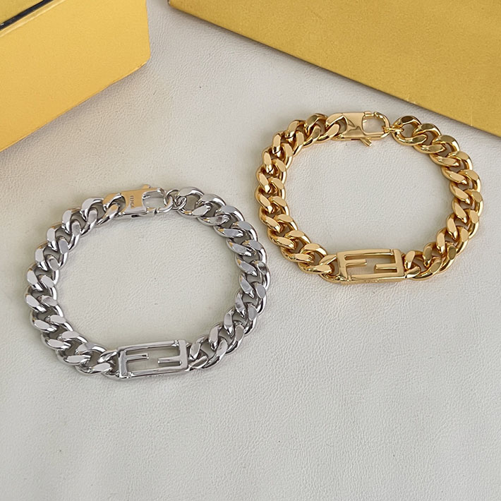 フェンディ アウトレット店舗 FENDI 安い ブレスレット BAGUETTE バゲット メンズ チェーン FFロゴ アクセサリー 2701768 フェンディ ブレスレット メンズ - 画像 (6)