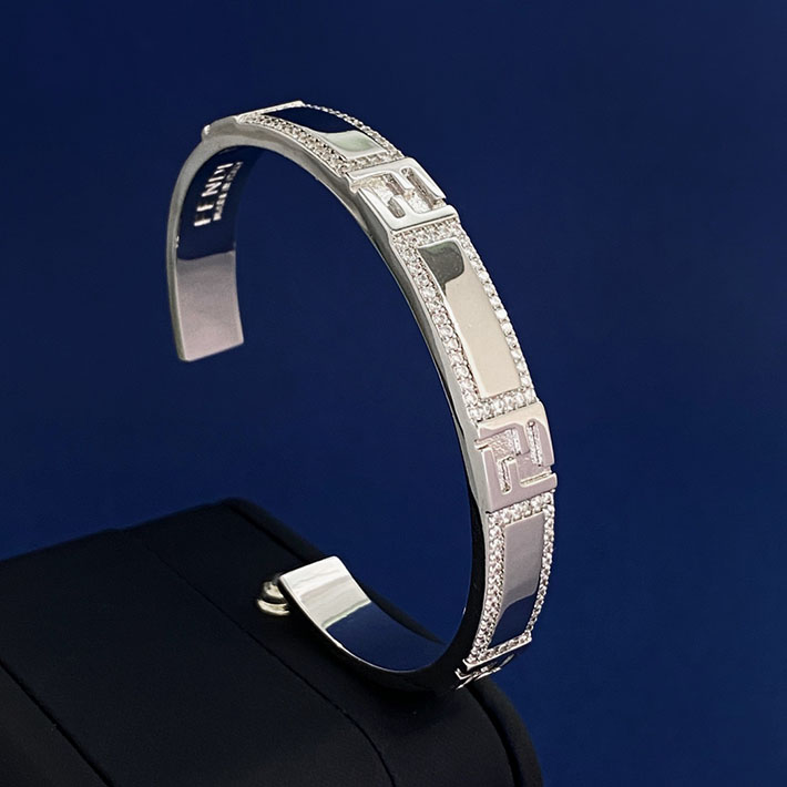 フェンディ アウトレット店舗 FENDI 安い Forever Fendi bracelet メタルブレスレット 2701771 フェンディ ブレスレット 人気 - 画像 (6)